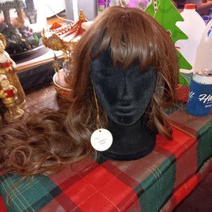 Wig Long Wavy Wig with Bangs NWT Allbell
